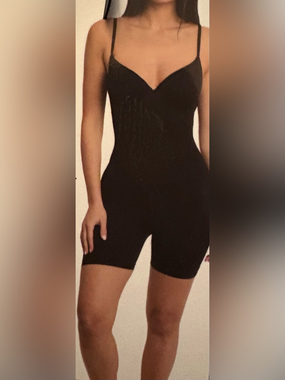 Skinnygirl Black Sculpting Bodysuit Shapewear